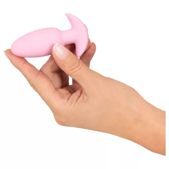 Cuties Mini - vibrační anální kolík - růžový
