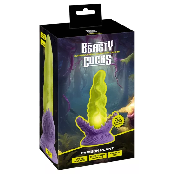 Beasty Cocks - dildo - svítící - zelená