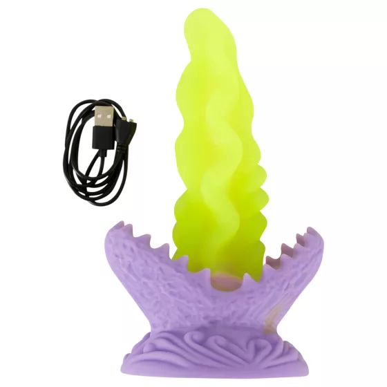 Beasty Cocks - dildo - svítící - zelená