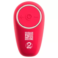   You2Toys Strapless - připínací 3ramenný vibrátor (růžový)