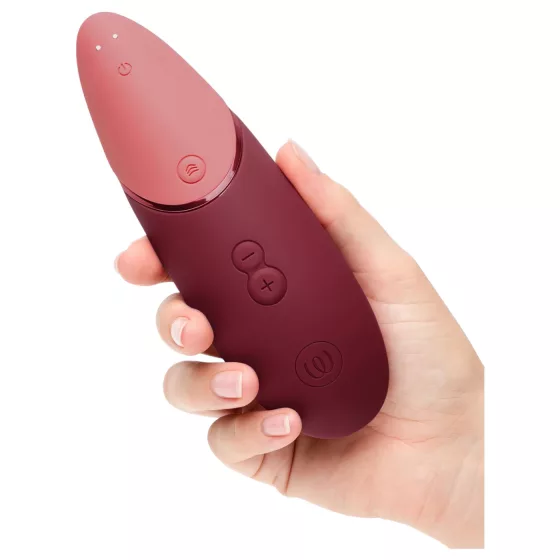 Womanizer Next - stimulátor klitorisu sání - nabíjecí - bordó