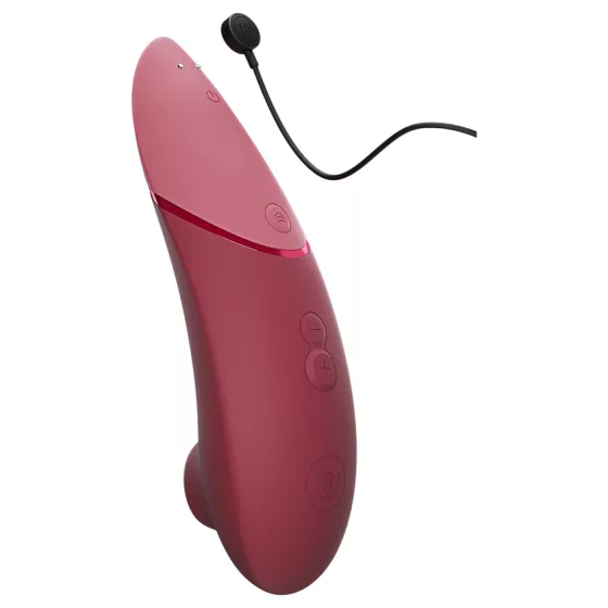 Womanizer Next - stimulátor klitorisu sání - nabíjecí - bordó