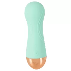   Cuties - akumulátorový, vodotěsný mini vibrátor (zelený)