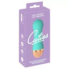   Cuties - akumulátorový, vodotěsný mini vibrátor (zelený)