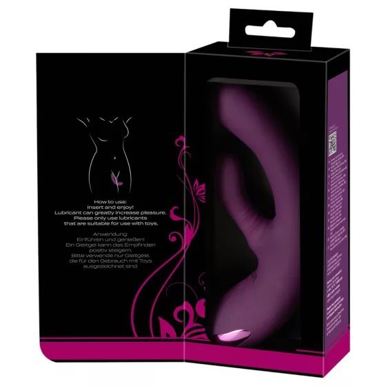 Javida - králičí G‑bodový a klitorální vibrátor (fialový)