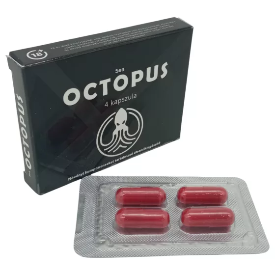 Octopus - doplněk stravy pro muže - kapsle - 4 ks