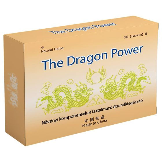 Dragon Power - doplněk stravy pro muže, kapsle (3 ks)