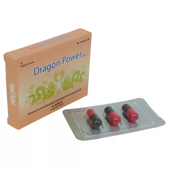 Dragon Power - doplněk stravy pro muže (3 ks)