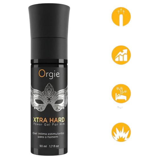 Orgie Xtra Hard - gel na podporu erekce - 50 ml