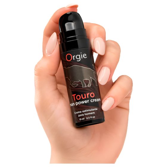Orgie Touro Power - krém na podporu erekce - 15 ml