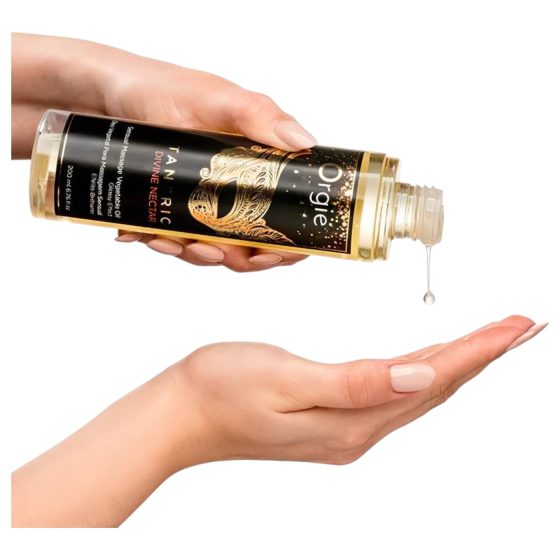 Orgie Tantrický Nektar - smyslný masážní olej (200ml)
