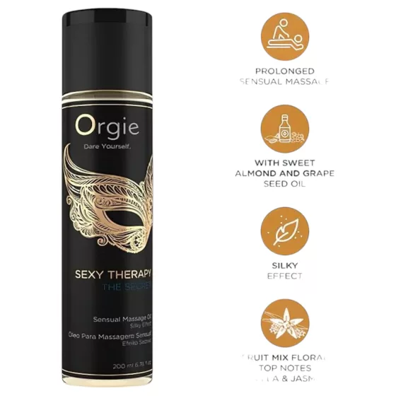 Orgie - masážní olej - smyslný - 200 ml