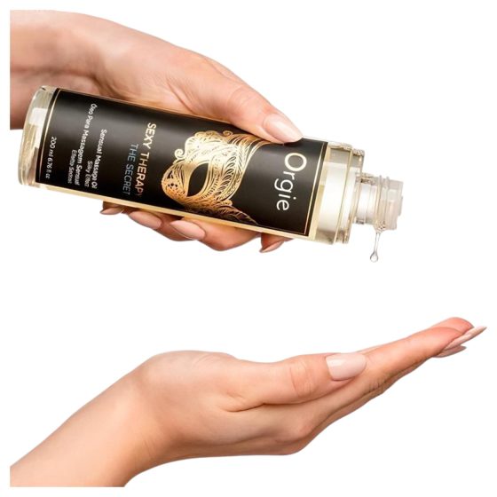 Orgie The Secret - smyslný masážní olej (200ml)
