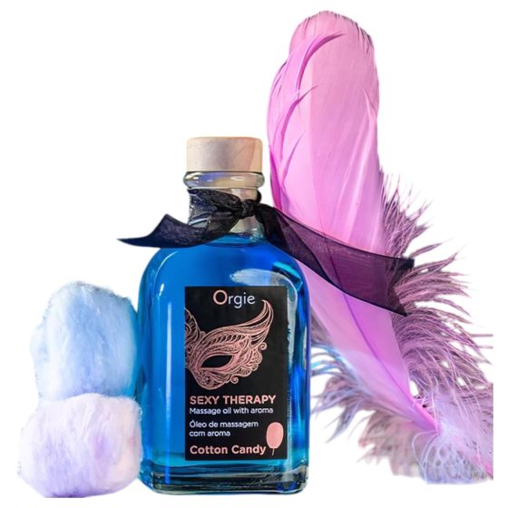 Orgie Sexy Therapy - Sada masážních olejů - cukrová vata