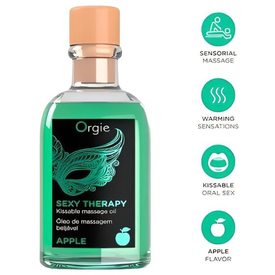 Orgie Sexy Therapy - Masážní olejová sada - jablko