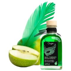 Orgie Sexy Therapy - masážní olej sada - jablko
