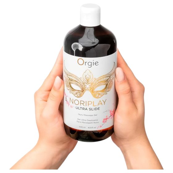 Orgie Noriplay - hedvábný NURU masážní gel (500 ml)