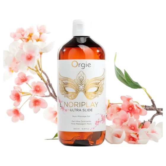 Orgie Noriplay - hedvábný NURU masážní gel (500 ml)
