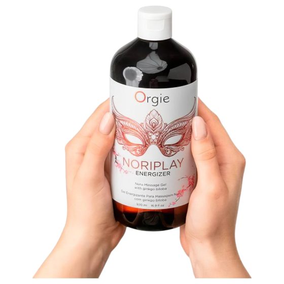 Orgie Noriplay Energizer - energetizující masážní gel (500 ml)