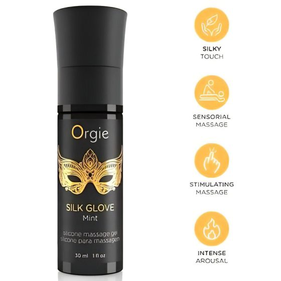 Orgie Pearls Lust - perlový náhrdelník a masážní gel (30ml)