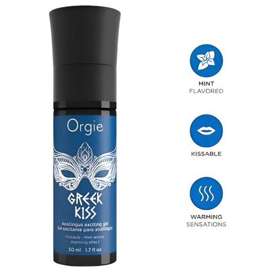 Orgie Greek Kiss - stimulační anální intimní gel (50 ml)