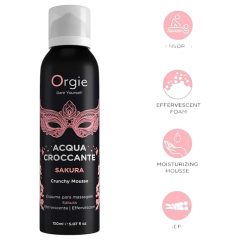   Orgie Acqua Croccante - masážní pěna - třešňový květ (150ml)