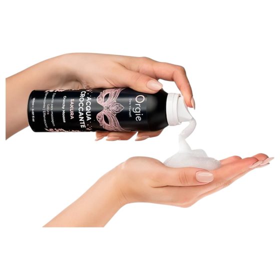 Orgie Acqua Croccante - masážní pěna - třešňový květ (150ml)