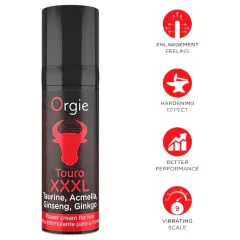 Orgie Touro XXXL - krém na podporu erekce - 15 ml