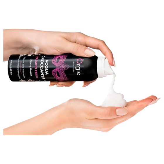 Orgie Acqua Croccante - masážní pěna - marakuja (150 ml)