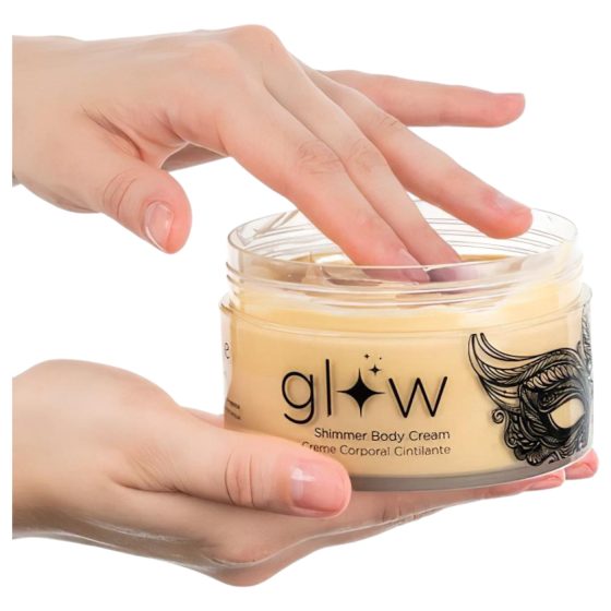 Orgie Glow - třpytivý tělový krém (250 ml)