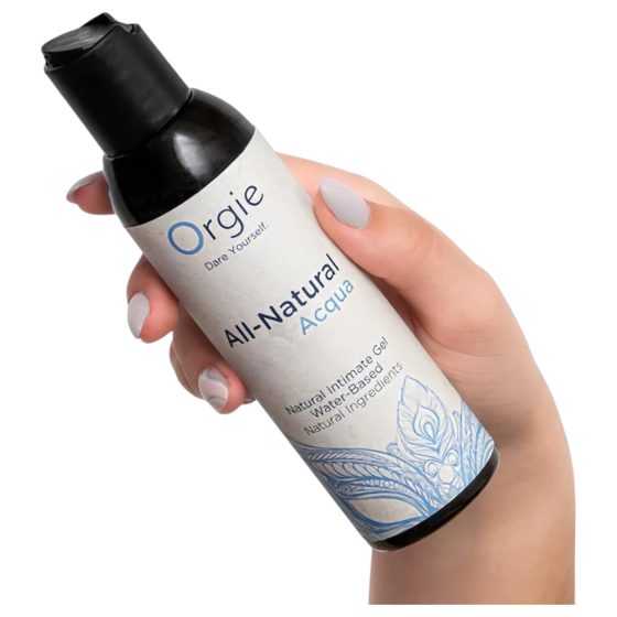 Orgie All Natural - přírodní lubrikační gel na vodní bázi (150ml)