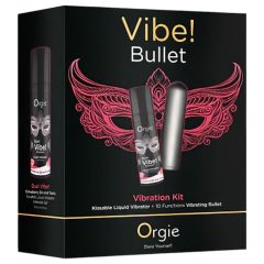 Orgie Bullet - sada tyčových vibrátorů (šedá)