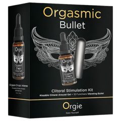 Orgie Orgasmic Bullet - sada vibrátorů (šedá)
