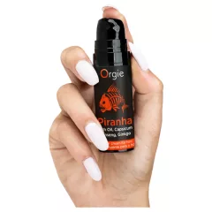   Orgie Piranha Power Cream - Stimulační krém pro muže (15 ml)