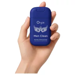   Orgie Men Clean - intimní čisticí a osvěžující sprej pro muže (30 ml)