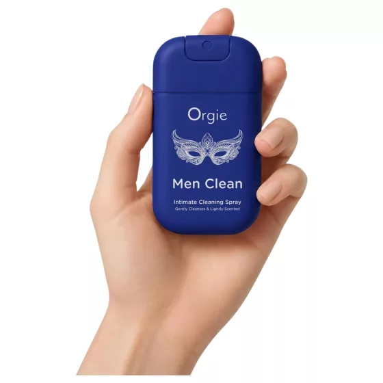 Orgie Men Clean - intimní čisticí a osvěžující sprej pro muže (30 ml)