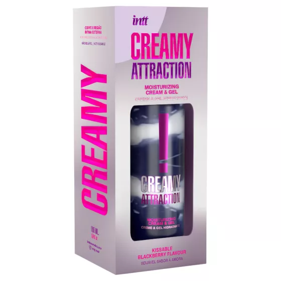 intt Creamy Attraction - líbivý krémový gel - ostružina (100 ml)