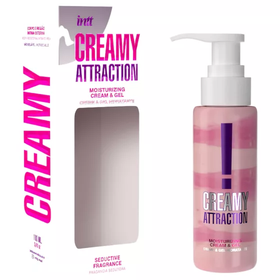 intt Creamy Attraction Seduction - afrodisiakální krémový gel (100 ml)