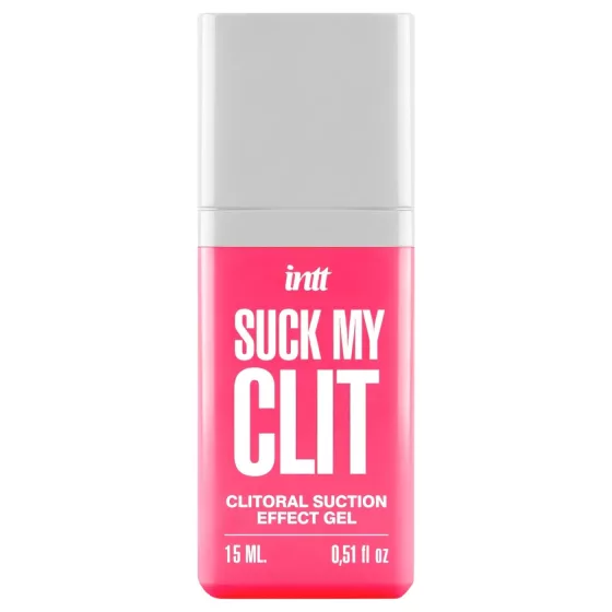 Intt Suck My Clit - stimulační gel na klitoris pro ženy - jahoda (15 ml)