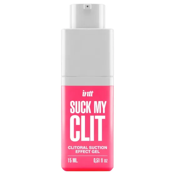Intt Suck My Clit - stimulační gel na klitoris pro ženy - jahoda (15 ml)