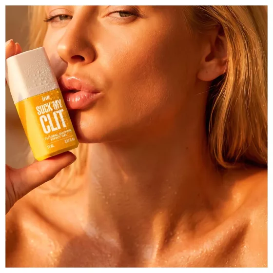 Intt Suck My Clit - stimulační gel na klitoris pro ženy - mango (15 ml)