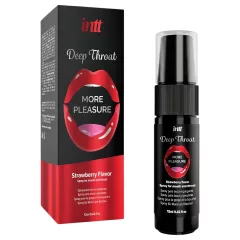 intt Deep Throat - sprej na hluboké hrdlo - jahoda (12 ml)