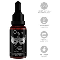   Orgie - stimulační intimní gel pro ženy - Orgasm Drops Intense - 30 ml