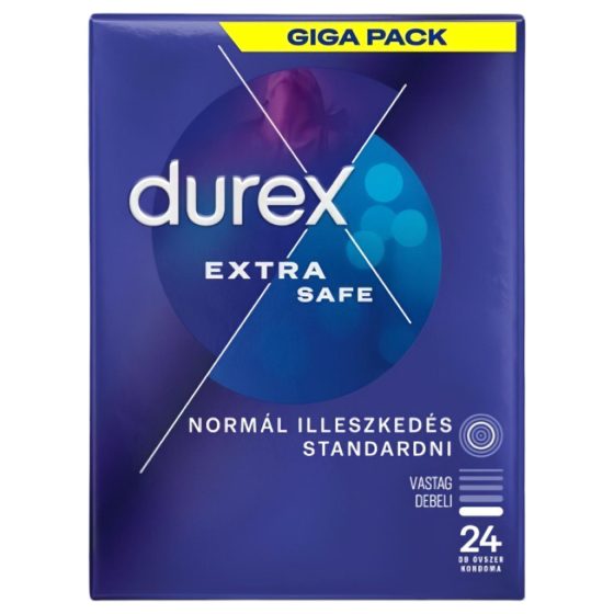 Durex - kondomy Extra Safe - zesílené bezpečí - 24 ks