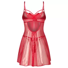 Obsessive Gifty - souprava babydoll a tanga (červená)