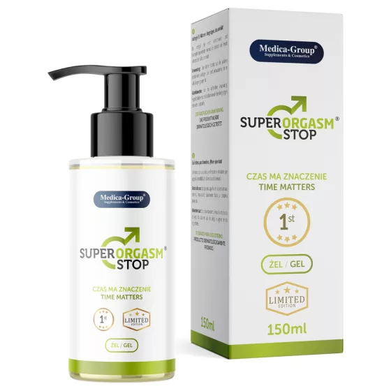 Super Orgasm Stop - krém na oddálení ejakulace - 150 ml