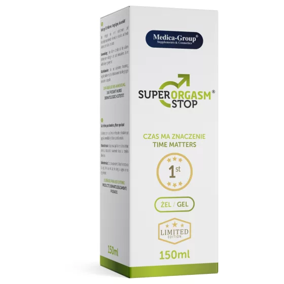Super Orgasm Stop - krém na oddálení ejakulace - 150 ml