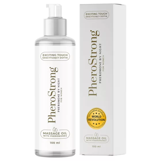PheroStrong by Night - masážní olej pro ženy - 100 ml