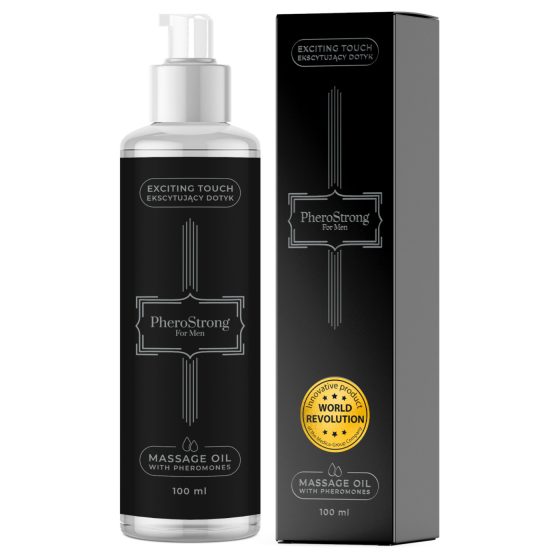 PheroStrong masážní olej pro muže (100 ml)