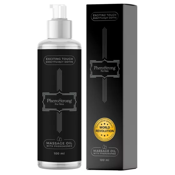 PheroStrong masážní olej pro muže (100 ml)